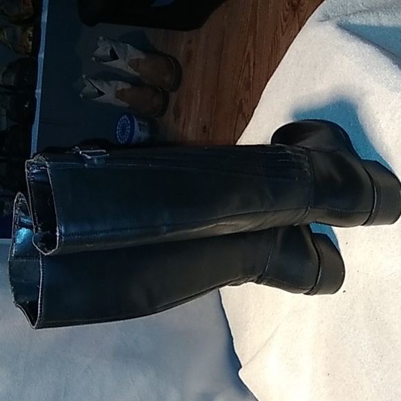 P Womens Leather boots - Picture 4 of 4